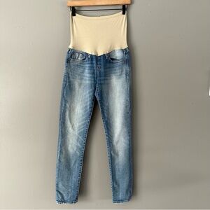 Gap Always Skinny High‎ Band Maternity Jeans | Light Wash